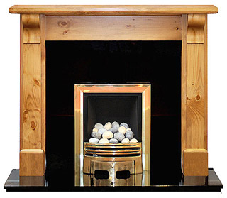 The Bedford pine fire surround