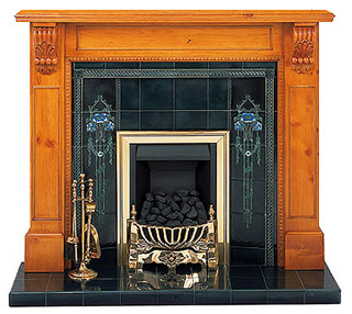 Victorian Corbel Pine fireplace surround