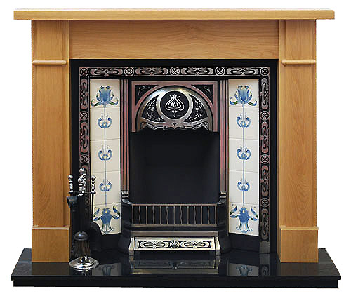 Worcester oak fireplace Worcester Oak Fire Surround