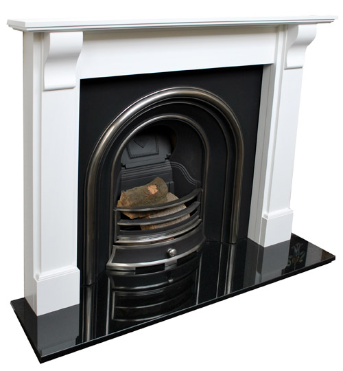 White fire surround Bedford Bedford white fire surround